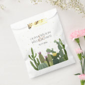 Cactus Elegant Wedding Geschenktütchen (Versiegelt)