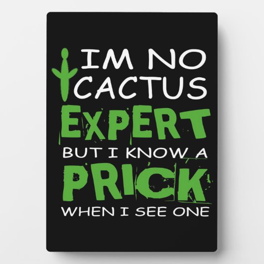 Cactus Expert Fotoplatte (Vorderseite)