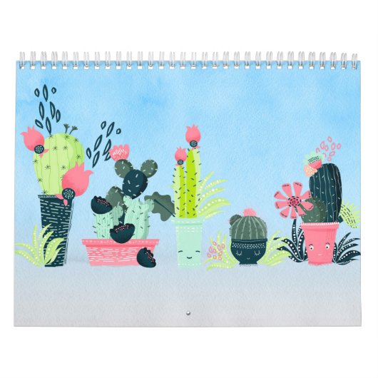 Cactus Family Kalender (Titelbild)