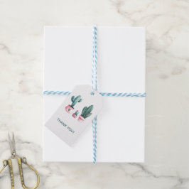 Cactus Fiesta Baby Shower Favor Tag Geschenkanhänger