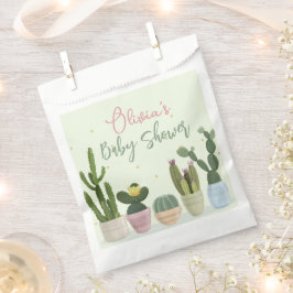 Cactus Fiesta Baby Shower Geschenktütchen
