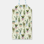 Cactus Fiesta Baby Shower Tags Geschenkanhänger (Rückseite)