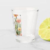 Cactus Fiesta Floral Brautparty Schnapsglas (Rechts)