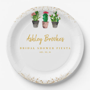 Cactus Fiesta Pappteller