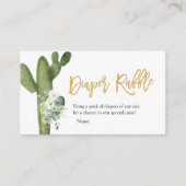 Cactus Fiesta Taco 'bout Liebe Couple Enclosure Begleitkarte (Vorderseite)