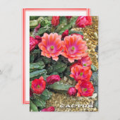 Cactus: Flat Card (Vorne/Hinten)