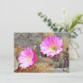 Cactus: Flat Card (Stehend Vorderseite)