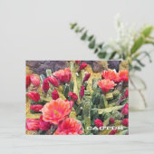 Cactus: Flat Card (Stehend Vorderseite)