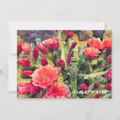 Cactus: Flat Card (Vorderseite)