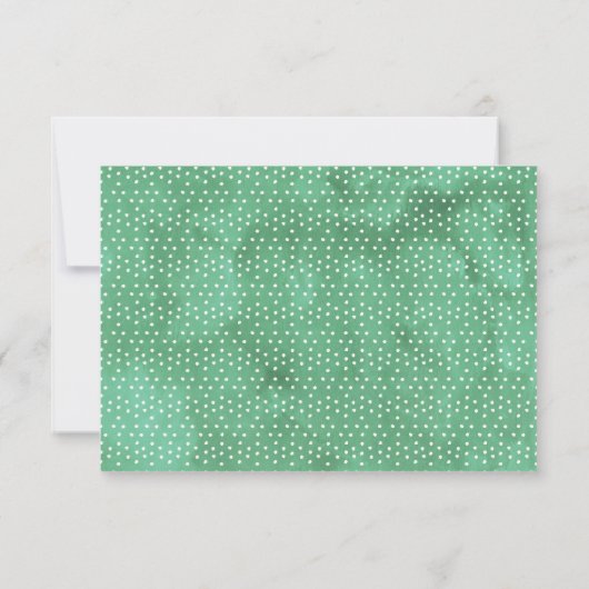 Cactus Floral Baby Shower Danke Karte (Rückseite)