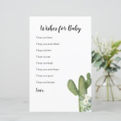 Cactus floral Taco 'bout Liebe Wünsche für Kinderk (Stehend Vorderseite)