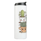 Cactus Florist Funny Succulent Lover Potted Pflanz Thermosbecher (Nach links gedreht)