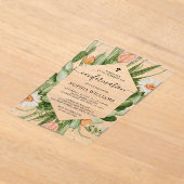 Cactus Flowers Frame Confirmation  Acryleinladungen (Ablage )