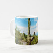 Cactus Forest Blue Sky Tasse (Vorderseite Links)