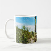 Cactus Forest Blue Sky Tasse (Links)