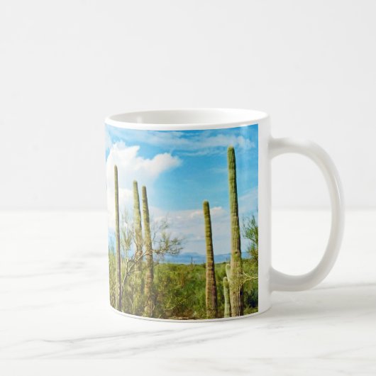 Cactus Forest Blue Sky Tasse (Rechts)