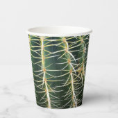 Cactus Funny Uncomfort Needles Arid Pflanze Papa Pappbecher (Rückseite)