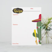 Cactus Gabel mexikanische Kochrezepte (Stehend Vorderseite)