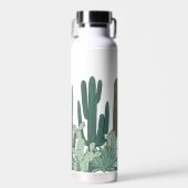 Cactus Garden Art Trinkflasche (Vorne)