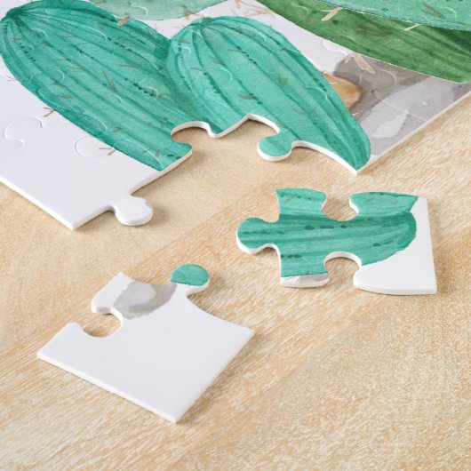 Cactus Garden Cacti Wüste Südwesten Puzzle (Seite)