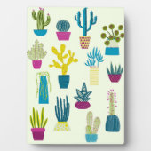 Cactus Garden Fotoplatte (Vorderseite)