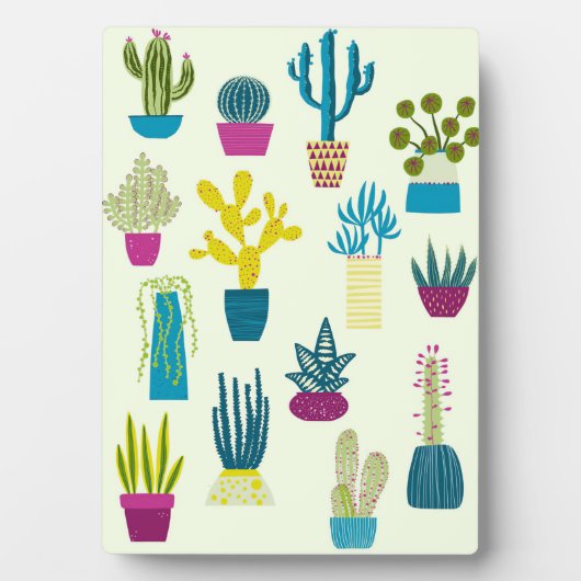 Cactus Garden Fotoplatte (Vorderseite)