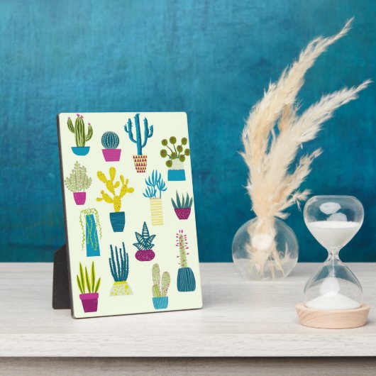 Cactus Garden Fotoplatte (Seite)