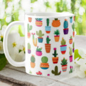 Cactus Garden House Pflanze Pots Plantations Kaffeetasse