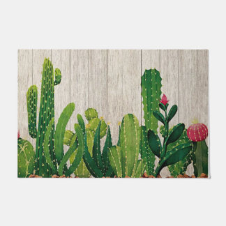 Cactus Garden Mat, Funny Cacti Zuhause Doormat Dek Fußmatte