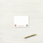 Cactus Garden Post-it Klebezettel (Auf Schreibtisch)