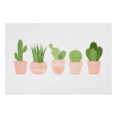 Cactus Garden Poster (Vorderseite)