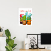 Cactus Garden Poster (Heimbüro)