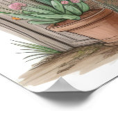 Cactus Garden Poster (Ecke)