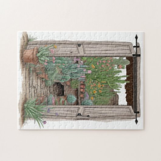 Cactus Garden Puzzle (Horizontal)