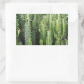 Cactus Garden Rechteckiger Aufkleber (Tasche)