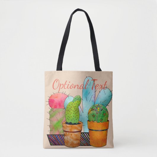 Cactus Garden Tasche (Vorderseite)