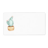 Cactus Garden | Wasserfarbadresse (Vorne)