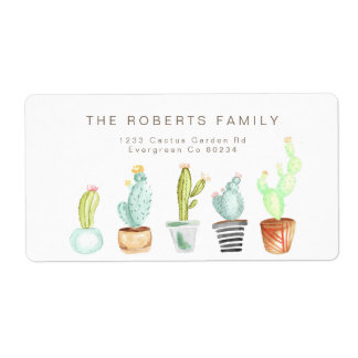 Cactus Garden | Wasserfarbadresse