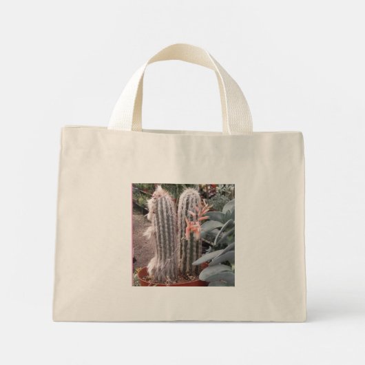 Cactus Gift Bag Mini Stoffbeutel (Rückseite)