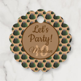 Cactus Gift / Favor Tag Geschenkanhänger