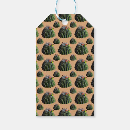 Cactus Gift Tags Geschenkanhänger (Rückseite)