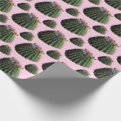 Cactus Gift Wrapping Paper Geschenkpapier (Ecke)