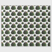 Cactus Gift Wrapping Paper Geschenkpapier (Flach)