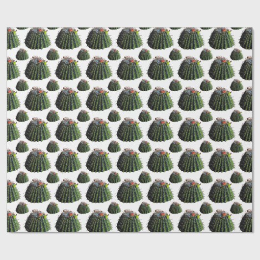 Cactus Gift Wrapping Paper Geschenkpapier (Flach)