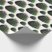 Cactus Gift Wrapping Paper Geschenkpapier (Ecke)