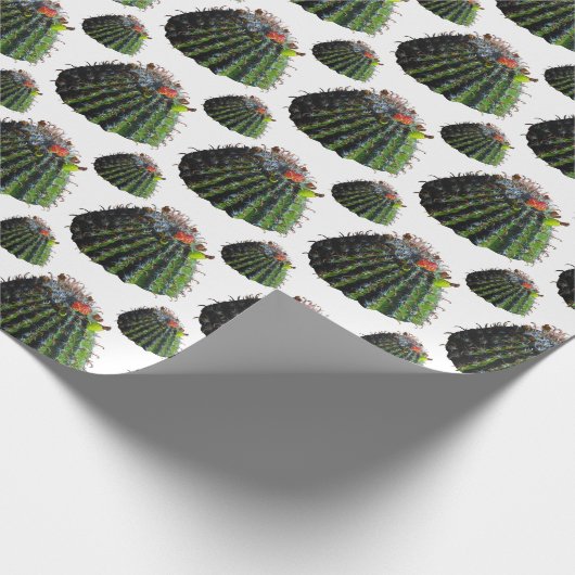 Cactus Gift Wrapping Paper Geschenkpapier (Ecke)