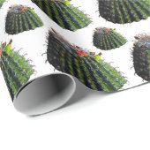 Cactus Gift Wrapping Paper Geschenkpapier (Rolleneckpunkt)