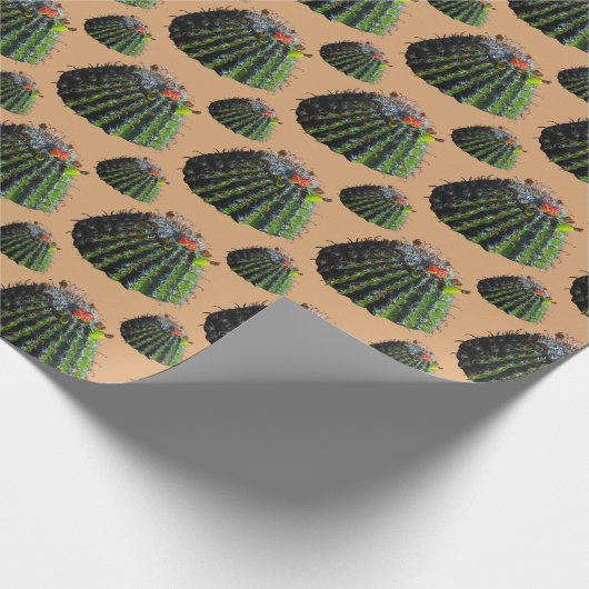 Cactus Gift Wrapping Paper Geschenkpapier (Ecke)