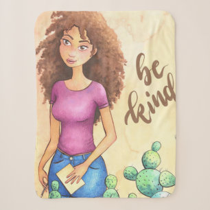 Cactus Girl Be Kind Sherpadecke