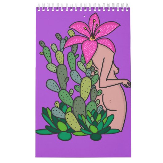 Cactus Girl Kalender (Titelbild)